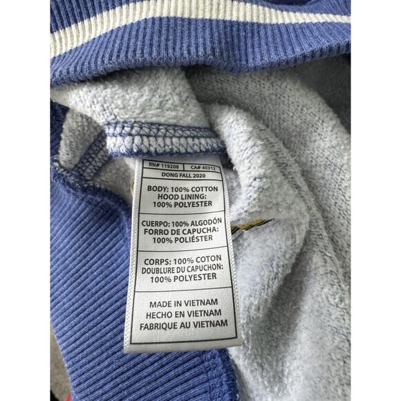 Mitchell & Ness LA Los Angeles Dodgers Cooperstown Collection Hoodie Size Large - Picture 10 of 10